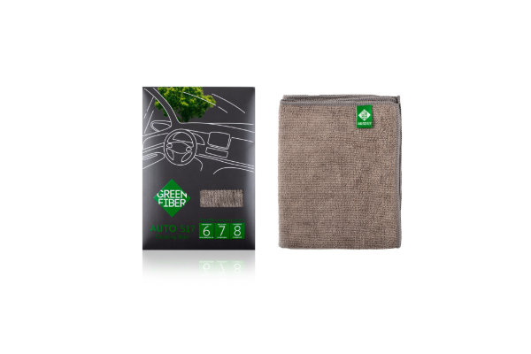 GREEN FIBER AUTO S17, ФАЙБЕР ДЛЯ УБОРКИ, СЕРЫЙ