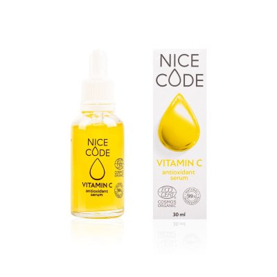 Сыворотка-антиоксидант для лица «Vitamin C» Nice Code, 30 мл.